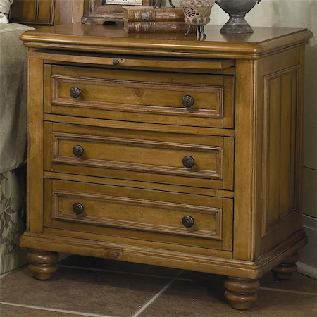 Nightstand with Three Drawers